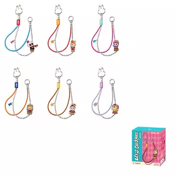 POP MART Игрушка THE MONSTERS Chinese Chess Adventure Collection, рандомный товар, 1шт, 7,8см