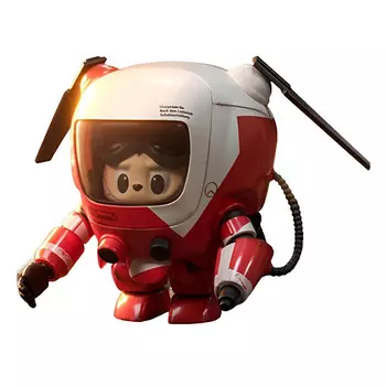 POP MART Игрушка THE MONSTERS X Hiroshi Yokoyama Red Flame, 15 см