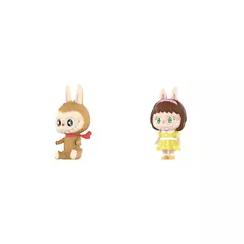 POP MART Игрушка Toy Collection plush doll + doll, 15см