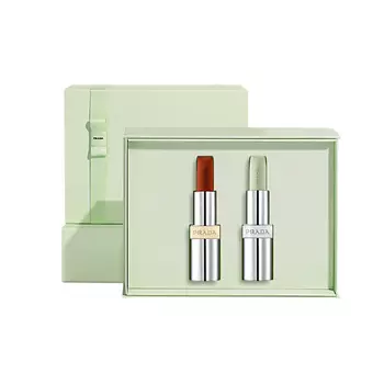 PRADA Подарочный набор для губ Monochrome Hyper Matte+Бальзам