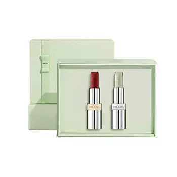 PRADA Подарочный набор для губ Monochrome Hyper Matte+Бальзам