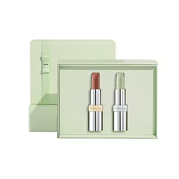 PRADA Подарочный набор для губ Monochrome Hyper Matte+Бальзам