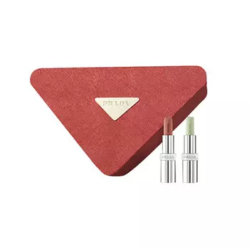 PRADA Подарочный набор Monochrome Помада+Бальзам