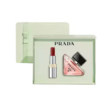 PRADA Подарочный набор Paradoxe +Помада Hyper Matte+Коробка
