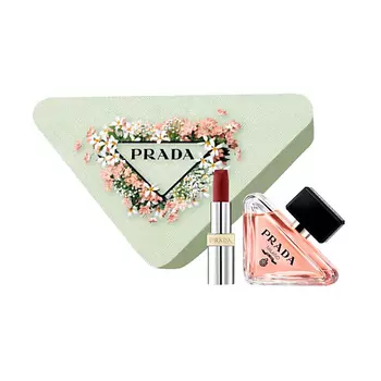 PRADA Подарочный набор Paradoxe +Помада Hyper Matte+Коробка
