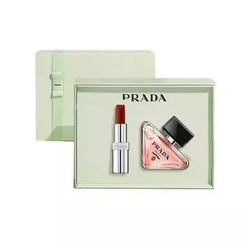 PRADA Подарочный набор Paradoxe +Помада Soft Matte+Коробка