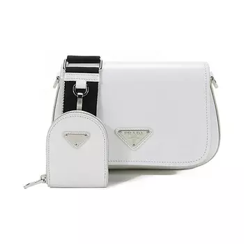 PRADA Сумка через плечо Leather Crossbody Bag