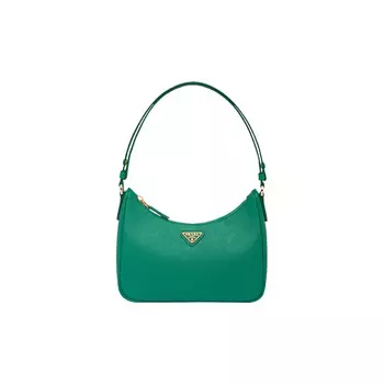 PRADA Сумка Hobo Saffiano Leather Shoulder Bag
