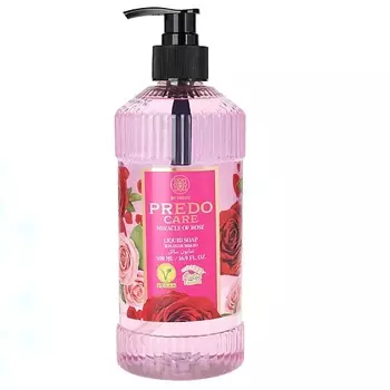 PREDO Жидкое парфюмированное мыло Роза