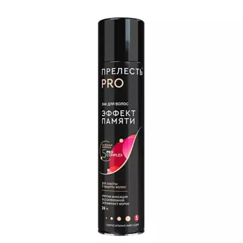 ПРЕЛЕСТЬ PROFESSIONAL Лак для волос "Эффект памяти" 225.0