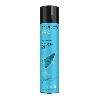 ПРЕЛЕСТЬ PROFESSIONAL Лак Объем Сильная Фиксация 300.0