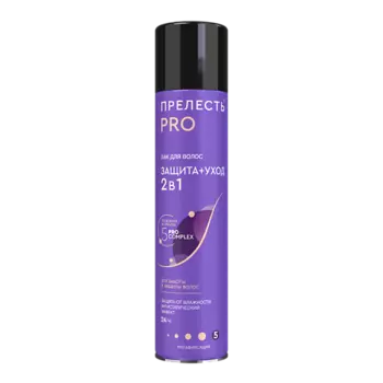 ПРЕЛЕСТЬ PROFESSIONAL Лак Защита Мега Фиксация 300.0