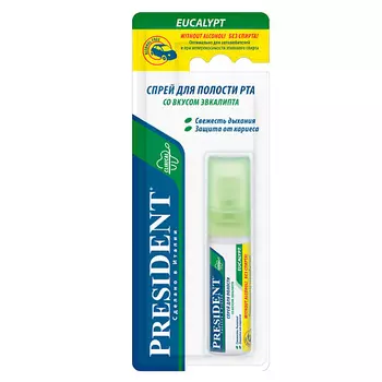 PRESIDENT Спрей PRESIDENT Eucalypt без спирта