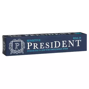 PRESIDENT Зубная паста PRESIDENT Sensitive (25 RDA)