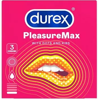 АПТЕКА Презервативы Дюрекс/Durex плесуремакс ребристая и точечная структ N3