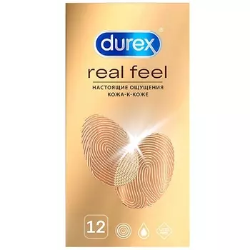 Презервативы Дюрекс/Durex real feel N12