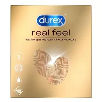 Презервативы Дюрекс/Durex real feel N3