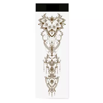 PRINT FACTORY Временная переводная татуировка Мехенди