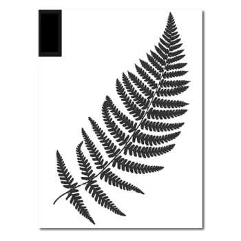 PRINT FACTORY Временная переводная татуировка Папоротник