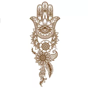 PRINT FACTORY Временная переводная татуировка Рукав Мехенди