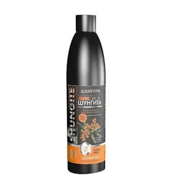 ПРИРОДНАЯ АПТЕКА ШУНГИТ Шампунь для интенсивного восстановления волос СИЛА ШУНГИТА 330.0