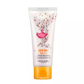 PRIVIA Солнцезащитный крем V-Face Sun Cream SPF50+ PA+++ 60.0
