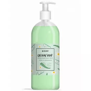 PRO-BRITE Жидкое крем-мыло увлажняющее с витаминным комплексом Ромашка и алоэ 1000.0