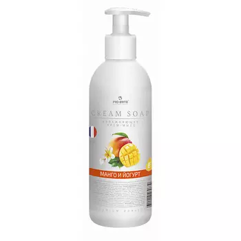 PRO-BRITE Жидкое крем-мыло увлажняющее с витаминным комплексом Манго и йогурт 500.0