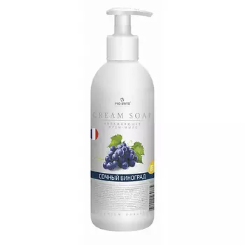 PRO-BRITE Жидкое крем-мыло увлажняющее с витаминным комплексом Сочный виноград 500.0