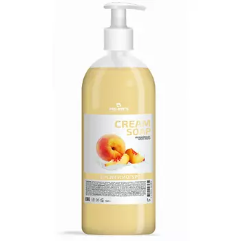 PRO-BRITE Жидкое крем-мыло увлажняющее с витаминным комплексом Персик и йогурт 1000.0