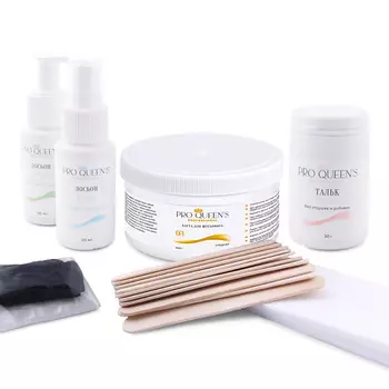 PRO QUEEN`S PROFESSIONAL Сахарная паста для шугаринга и депиляции, набор №5