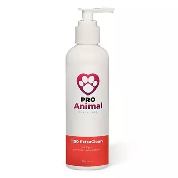 PROANIMAL Шампунь Экстраочистка ProAnimal 1:50 ExtraClean 200