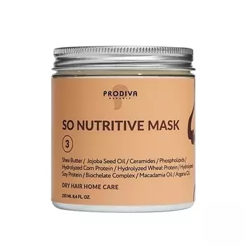 PRODIVA Маска для питания сухих волос SO NUTRITIVE