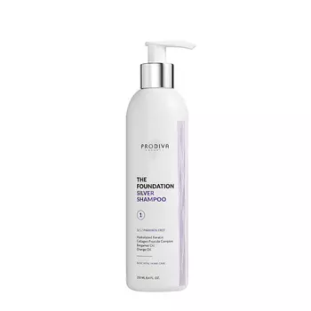 PRODIVA Шампунь для осветленных волос THE FOUNDATION SILVER