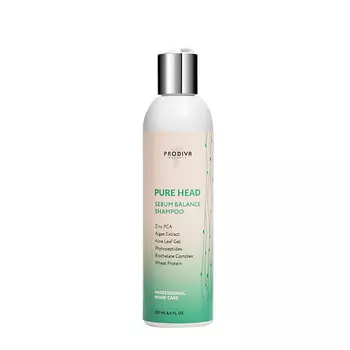 PRODIVA Шампунь для жирной кожи головы PURE HEAD SEBUM BALANCE
