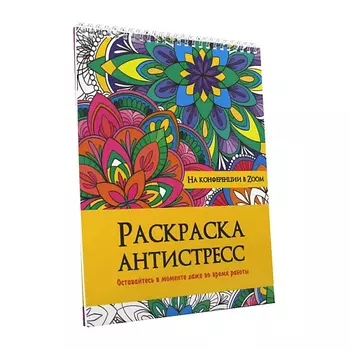 ПРОФ-ПРЕСС Раскраска-антистресс На конференции в zoom