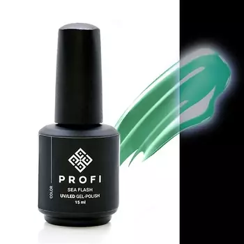 PROFI Цветной гель-лак для ногтей (светится в темноте)