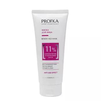 PROFKA Маска для лица с аминокомплексом и натуральными маслами Renew Age Mask