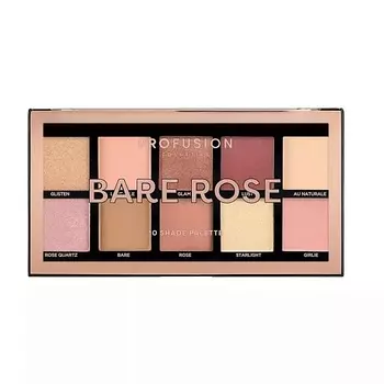 PROFUSION Палетка для макияжа глаз Bare Rose