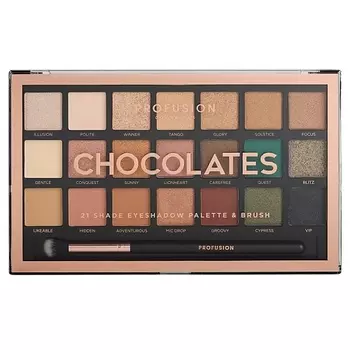 PROFUSION Палетка для макияжа глаз Chocolates