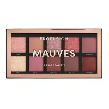 PROFUSION Палетка для макияжа глаз Mauves