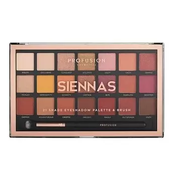 PROFUSION Палетка для макияжа глаз Siennas