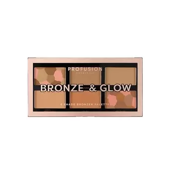 PROFUSION Палетка для макияжа лица Bronze & Glow