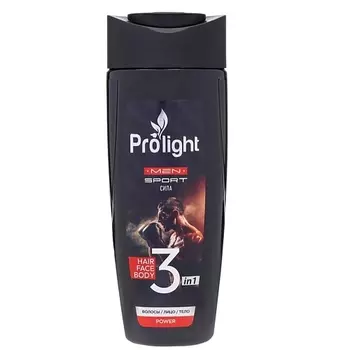 PROLIGHT Мужской гель для душа 3 в 1 сила