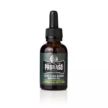 PRORASO Масло для бороды CYPRESS & VETYVER 30