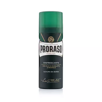 PRORASO Пена для бритья освежающая с маслом эвкалипта и ментолом 50.0