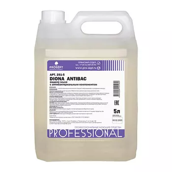 PROSEPT Жидкое мыло Diona Antibac, с антибактериальным эффектом