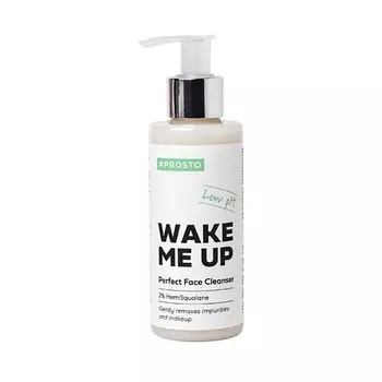 PROSTO COSMETICS Гель для умывания лица WAKE ME UP с гемискваланом для сухой и чувствительной кожи 150.0