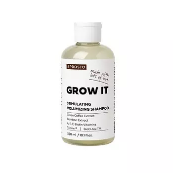 PROSTO COSMETICS Шампунь GROW IT для роста и против выпадения волос 300.0