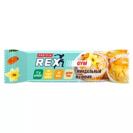 PROTEIN REX Батончик с высоким содержанием протеина со вкусом "Миндальный маффин"